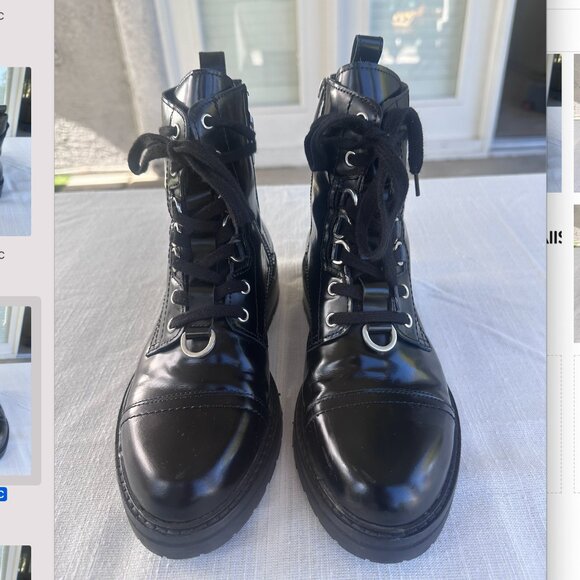 All Saints Lira Leather Boot - Picture 7 of 7